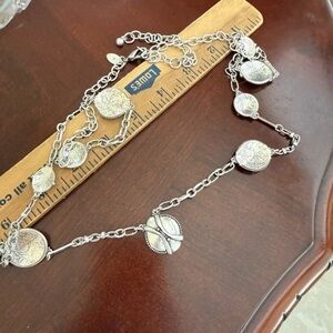 Chicos Silver Tone Necklace